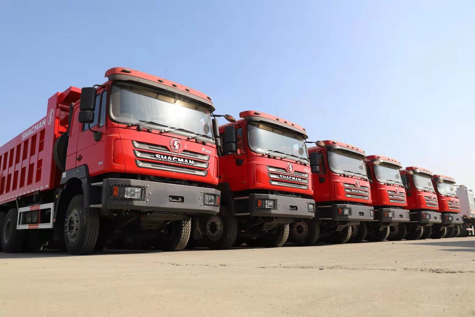 Shacman China Factory F3000 6x4 Caminhão Dump 10 Wheel Good Performance
